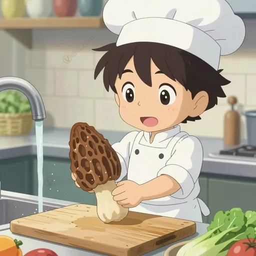 sponge morel