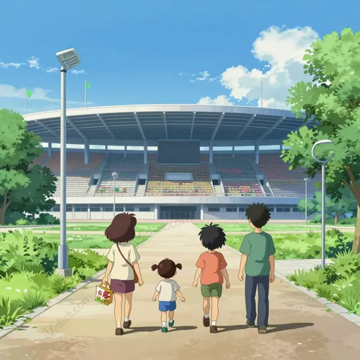 sports stadium