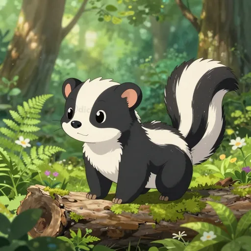 spotted skunk