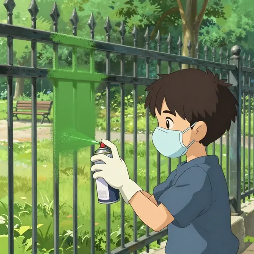 spray painting