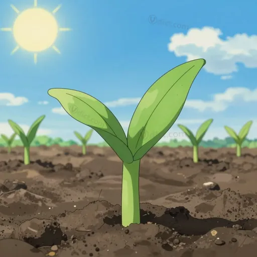 sprouted