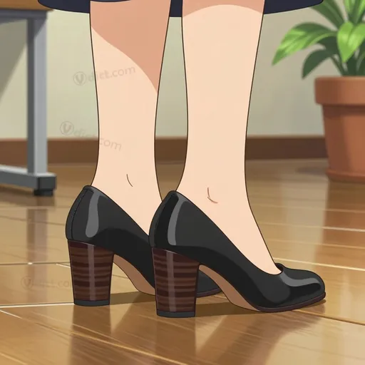 stacked heel
