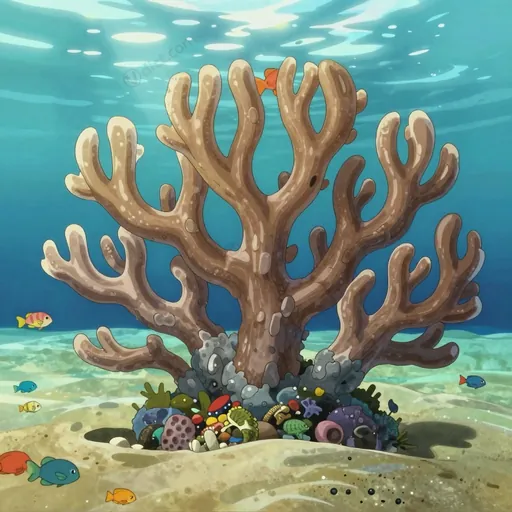 stag's-horn coral