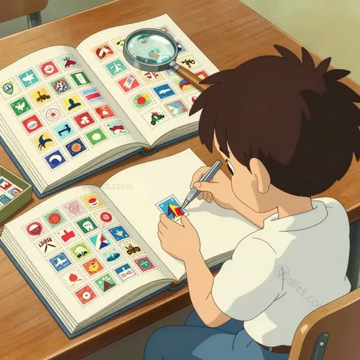stamp album