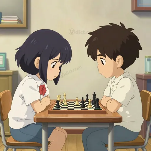 stare down