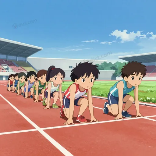 starting line