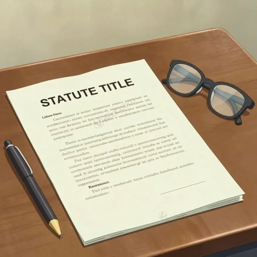 statute title
