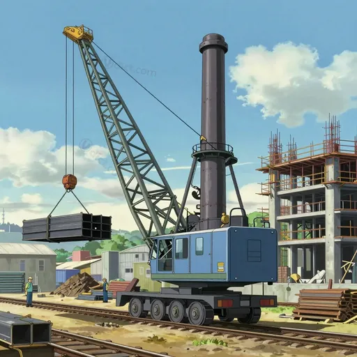 steam crane