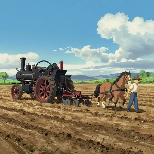 steam plough