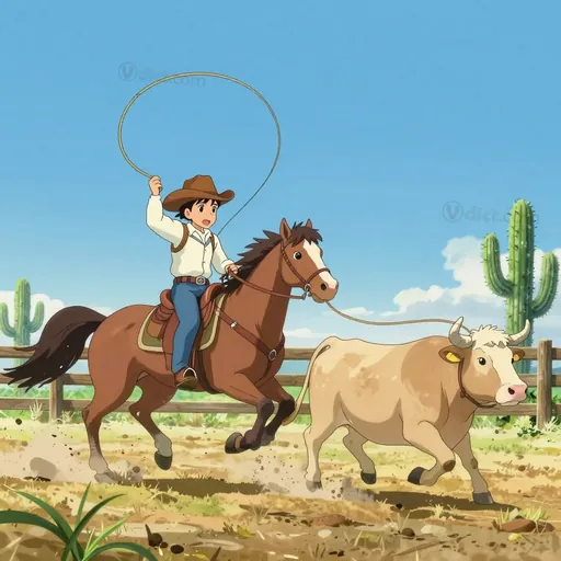 steer roping