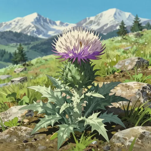 stemless carline thistle