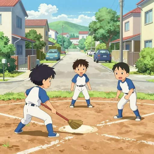 stickball game