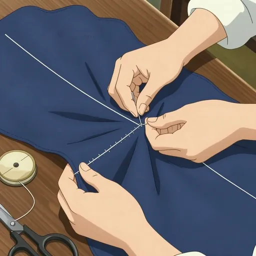 stitched