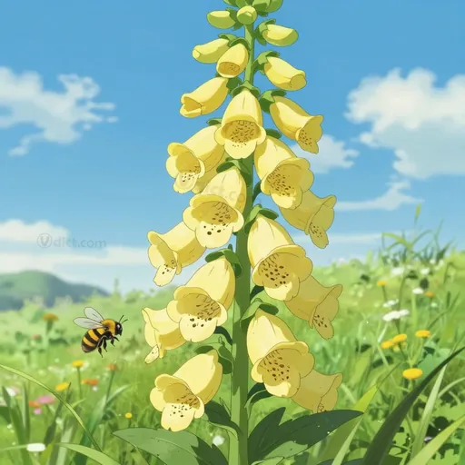 straw foxglove