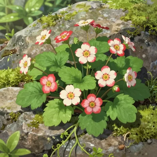 strawberry saxifrage