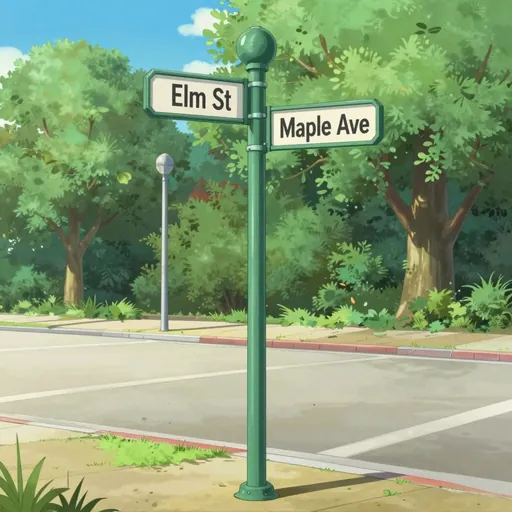 street name
