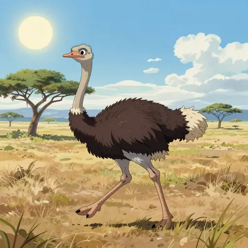 struthio camelus