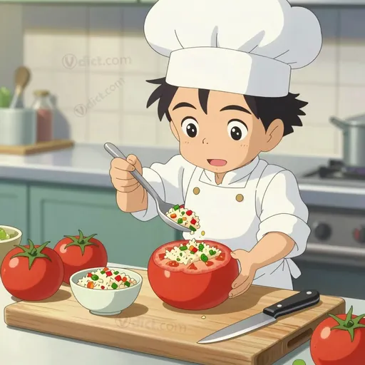 stuffed tomato