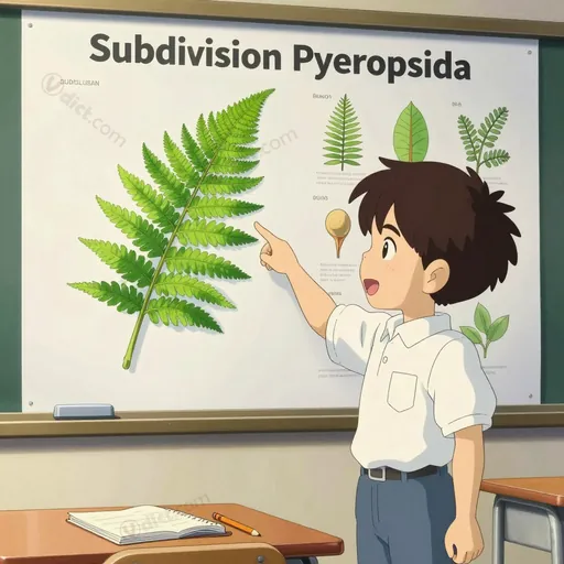 subdivision pteropsida