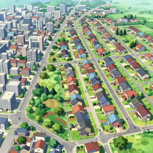suburbanize