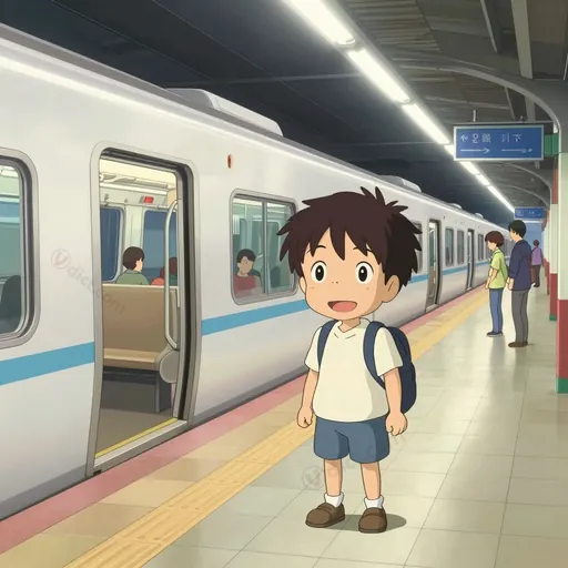 subway train