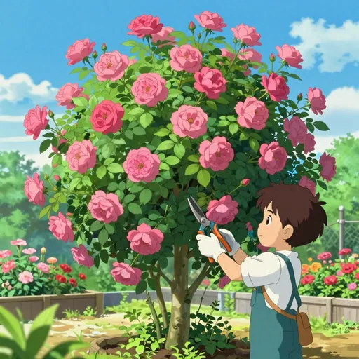summer damask rose