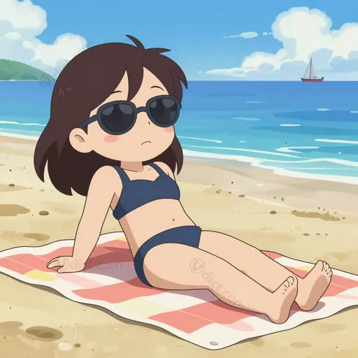sunbathe
