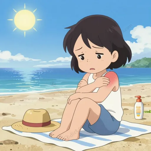 sunburnt