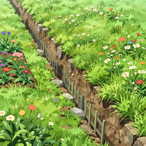 sunk fence