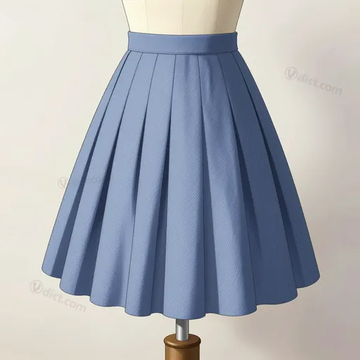 sunray pleat