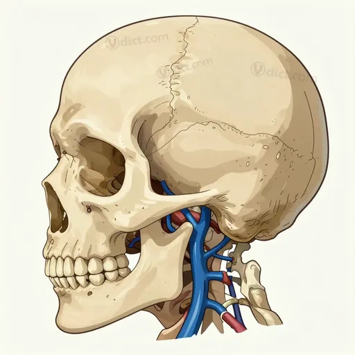 superior ophthalmic vein