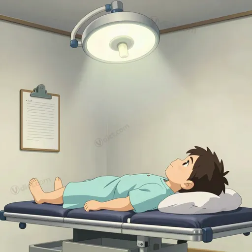 supine