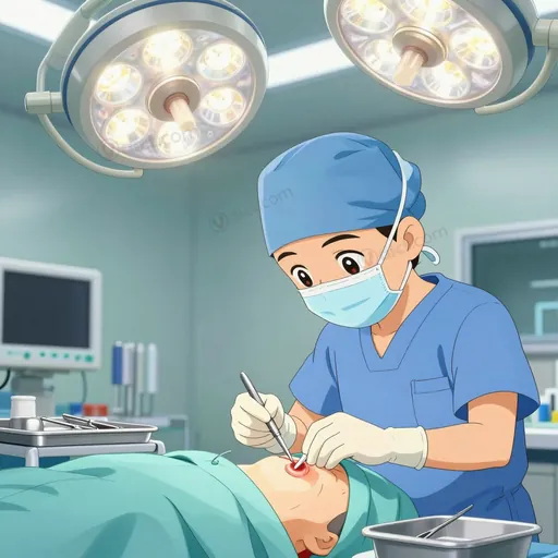 surgically