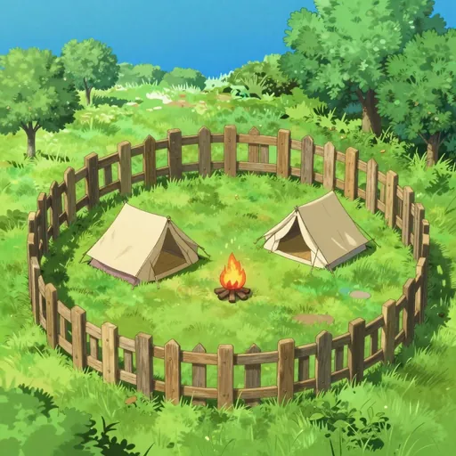 surrounded