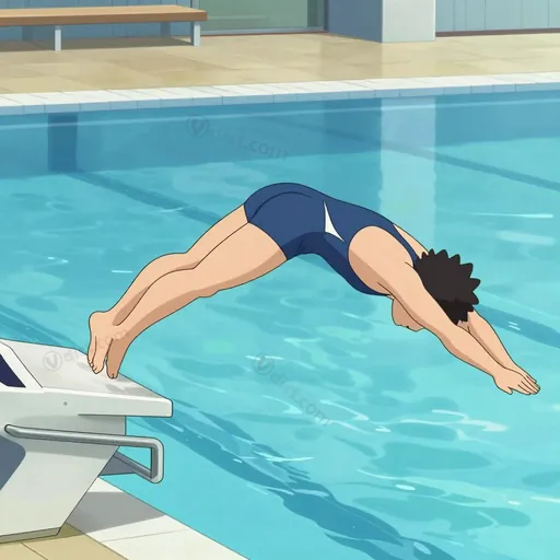 swan-dive