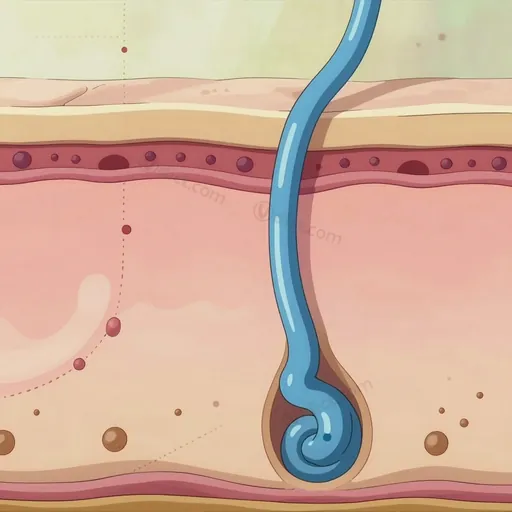 sweat duct