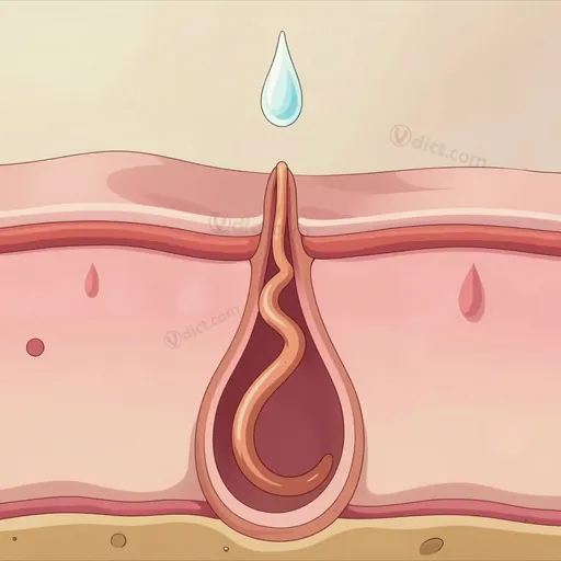 sweat gland