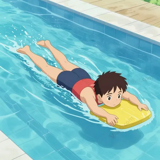 swimming kick
