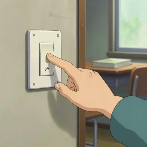 switch off