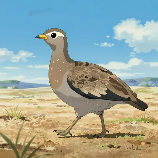 syrrhaptes paradoxus