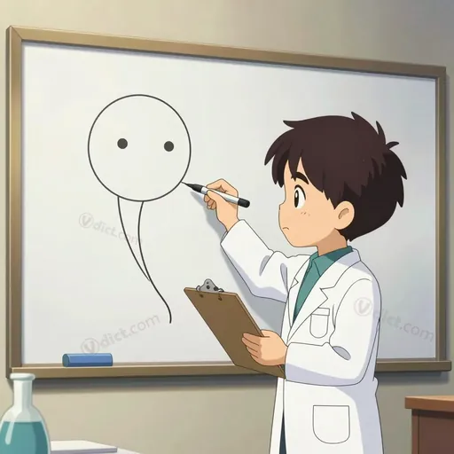 tadpole-shaped