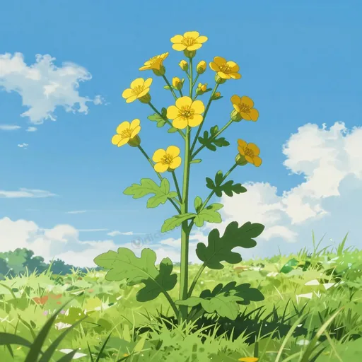 tall buttercup