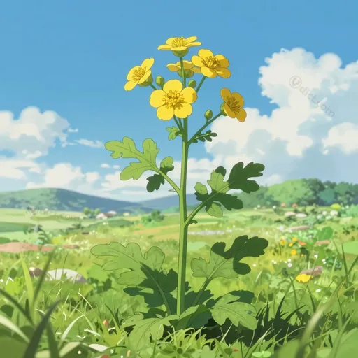 tall field buttercup