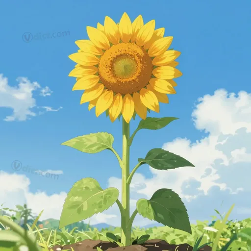 tall sunflower