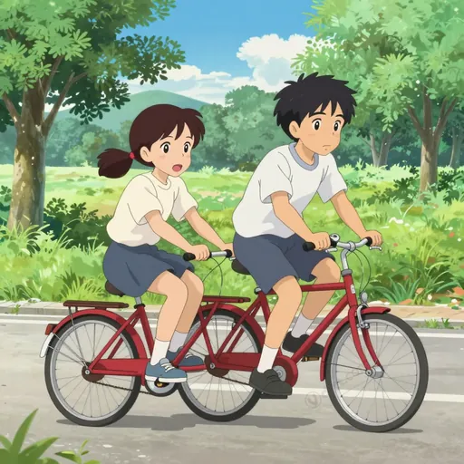 tandem bicycle