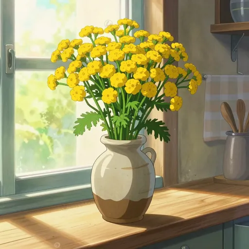 tansy-smelling