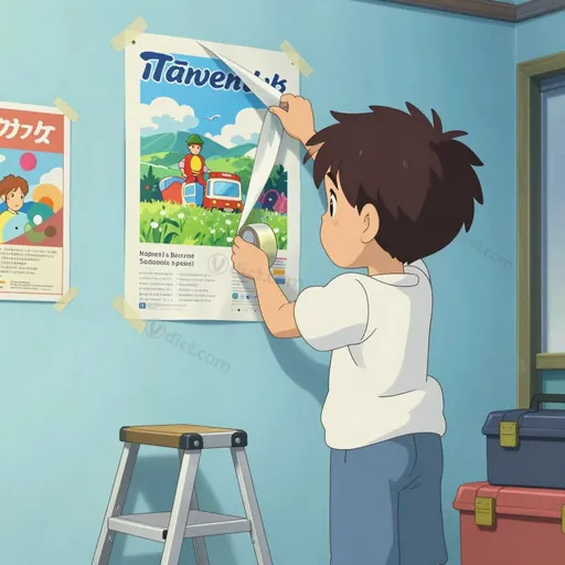 taped