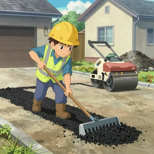tar-sealed