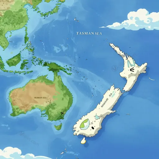 tasman sea