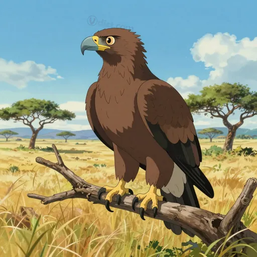 tawny eagle